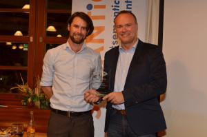 Gerhard receiving ELDC award